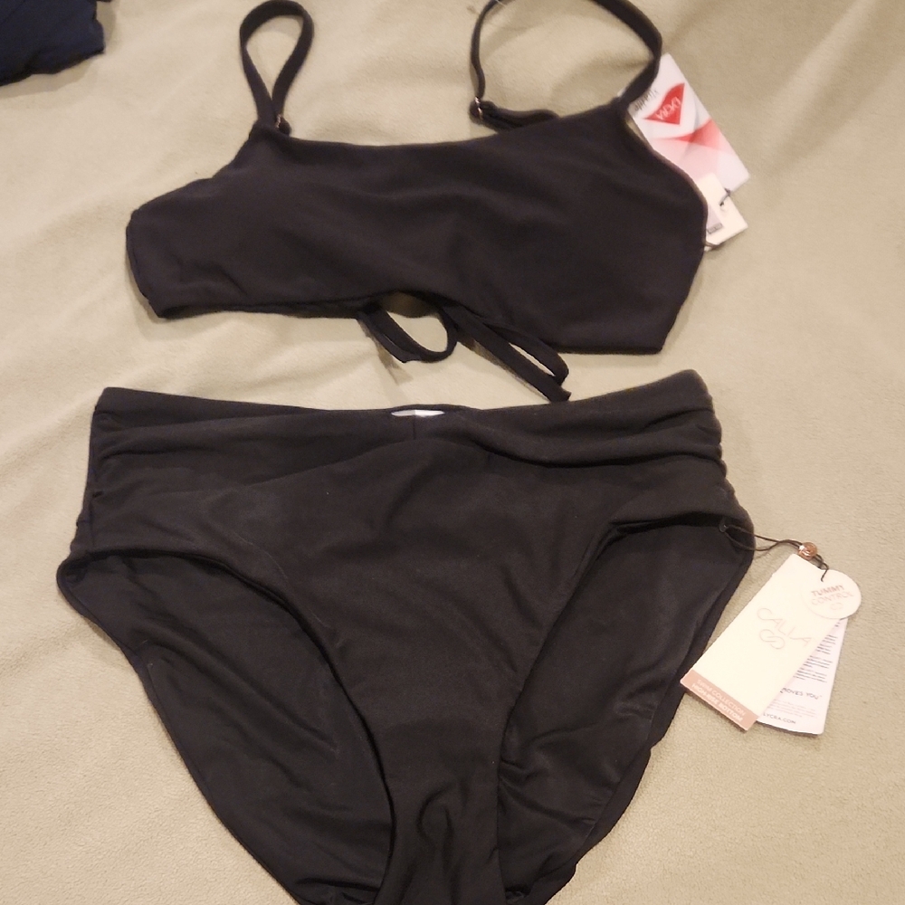Calia NWT Black Bikini Set